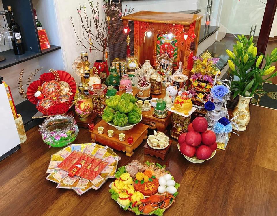 Mâm cúng ngày vía Thần Tài đối với những người kinh doanh-25