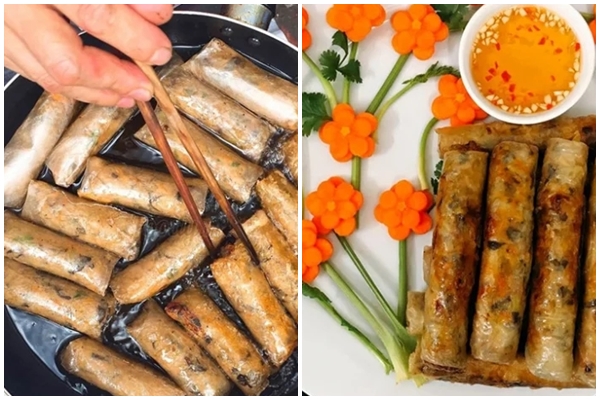 Chỉ cần thêm 1 nguyên liệu này, món nem rán sẽ ngon ngọt bất ngờ-6