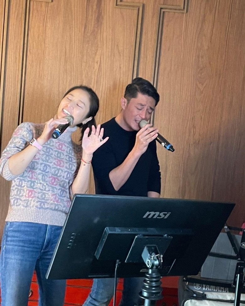 Lâm Tâm Như đón tuổi 47 bên chồng, khoe sắc trẻ mãi không già, Hoắc Kiến Hoa lại lộ dấu hiệu tuổi tác-3