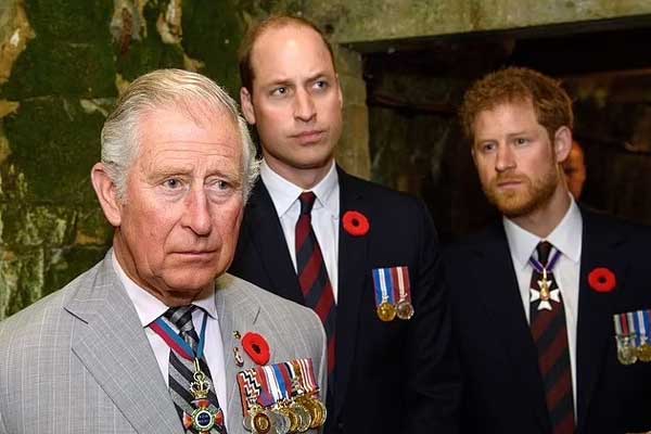 William lo lắng khi Vua Charles nhượng bộ Harry-1