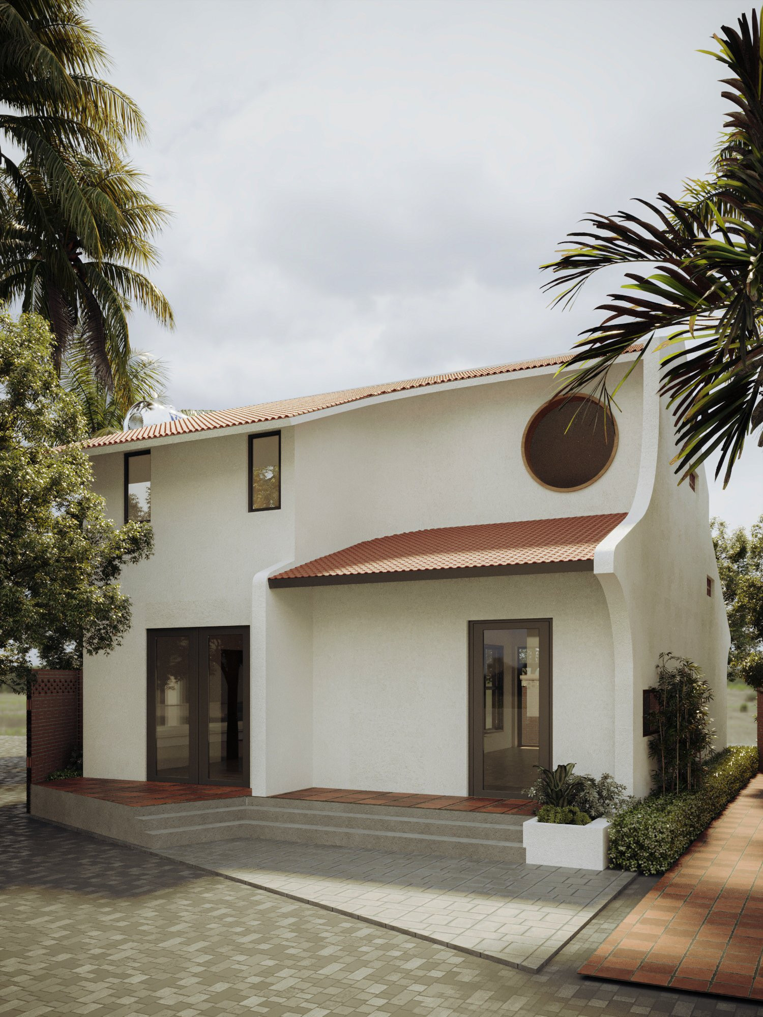 Nhà mái dốc truyền thống ở Hà Nội quanh năm mát mẻ với vườn cây, ao cá-7