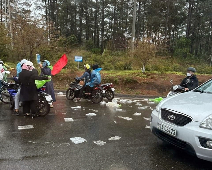 Phẫn nộ với hình ảnh nữ du khách trộm hoa cẩm tú cầu ở Măng Đen-3