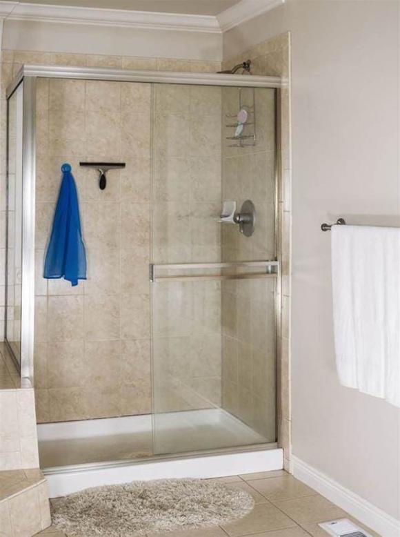 Tẩy cặn trên kính buồng tắm có khó không? Dạy cho bạn một mẹo, dùng cái này để bôi, và nó sẽ sáng như mới ngay lập tức-2