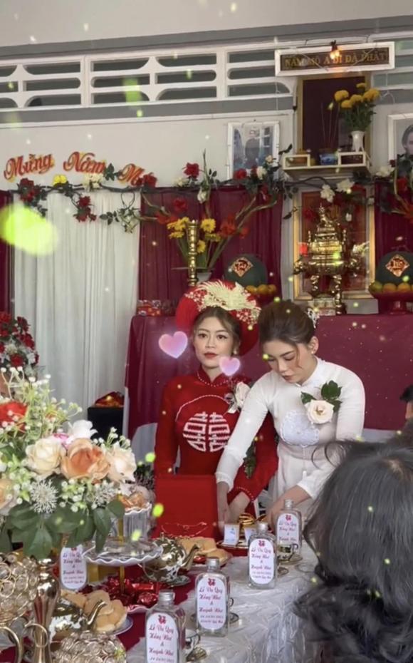 Cặp đồng tính nữ tổ chức đám cưới linh đình, dân mạng rần rần chúc phúc vì quá đẹp đôi-1