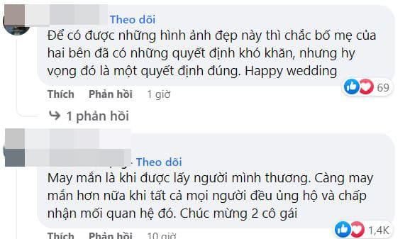 Cặp đồng tính nữ tổ chức đám cưới linh đình, dân mạng rần rần chúc phúc vì quá đẹp đôi-3