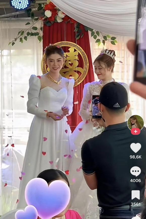 Cặp đồng tính nữ tổ chức đám cưới linh đình, dân mạng rần rần chúc phúc vì quá đẹp đôi-7