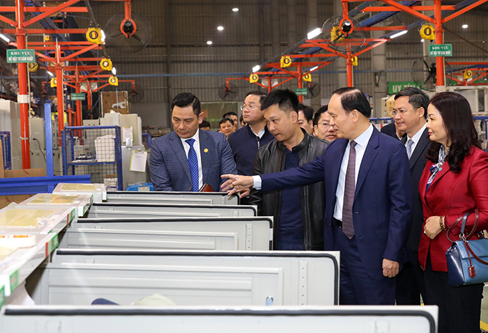 Chủ tịch HĐND Thành phố Nguyễn Ngọc Tuấn thăm, động viên sản xuất đầu Xuân tại Thường Tín-5