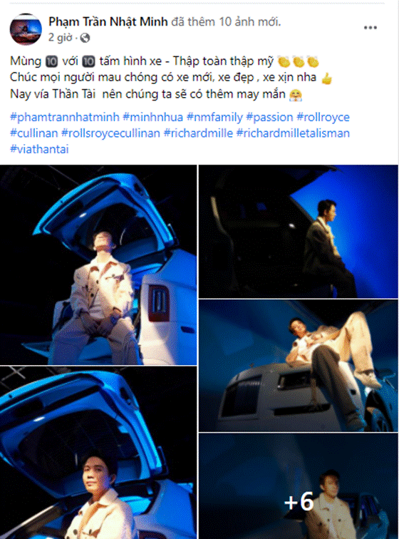 Ngày vía Thần Tài, đại gia Minh Nhựa mua cả thùng vàng để lấy lộc khiến dân tình đua nhau xin vía”-4