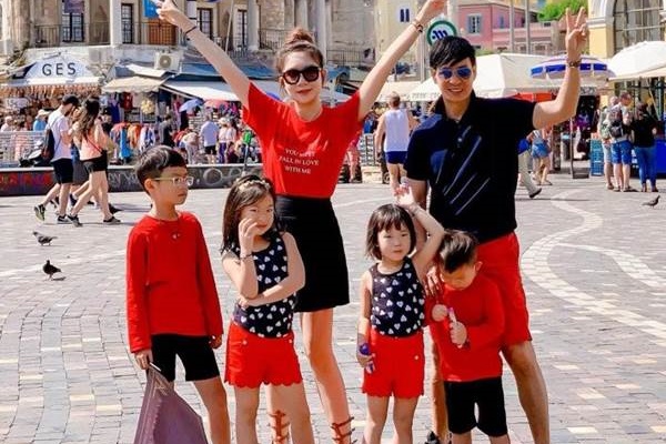 Bất ngờ trước nhan sắc xinh đẹp của bà mẹ 4 con Minh Hà-6
