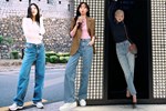 4 kiểu quần jeans được sao Hàn diện mãi không chán