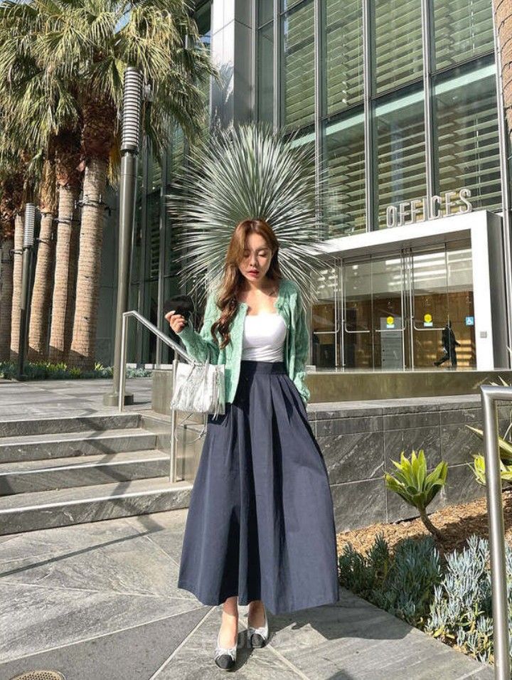 4 kiểu giày hợp với chân váy dài-7