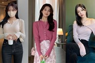 10 chiêu phối áo len mỏng vào mùa Xuân
