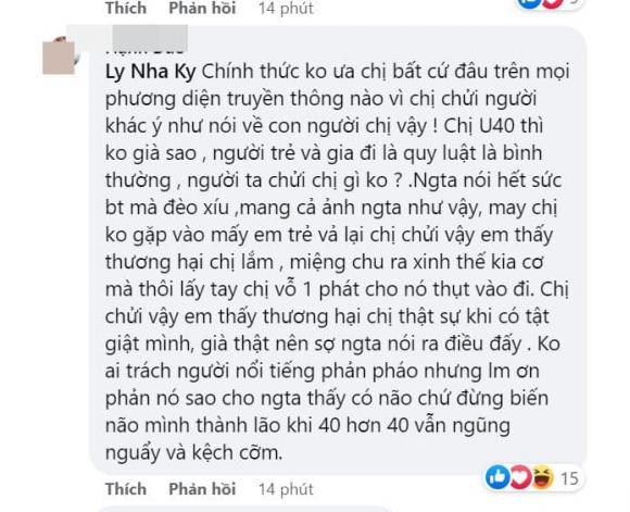 Lý Nhã Kỳ đốp chát với cư dân mạng khi bị chê già: Vô duyên, não ngắn-6