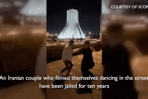 Cặp đôi Iran nhận án tù sau khi đăng video khiêu vũ-1