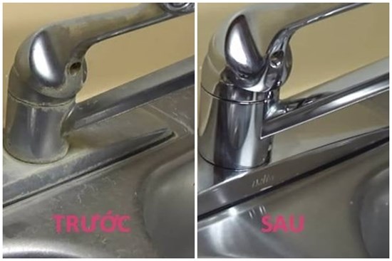 Vòi inox bị ố vàng, rỉ sét áp dụng 6 mẹo này giúp vòi sạch nhanh chóng