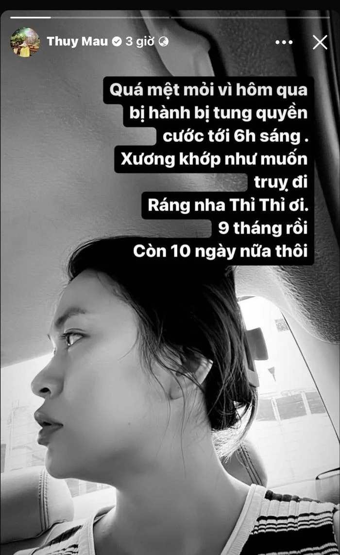 Còn vài ngày nữa là lâm bồn, Mâu Thủy than thở một điều mẹ bầu nào cuối thai kỳ nào cũng từng trải qua-1