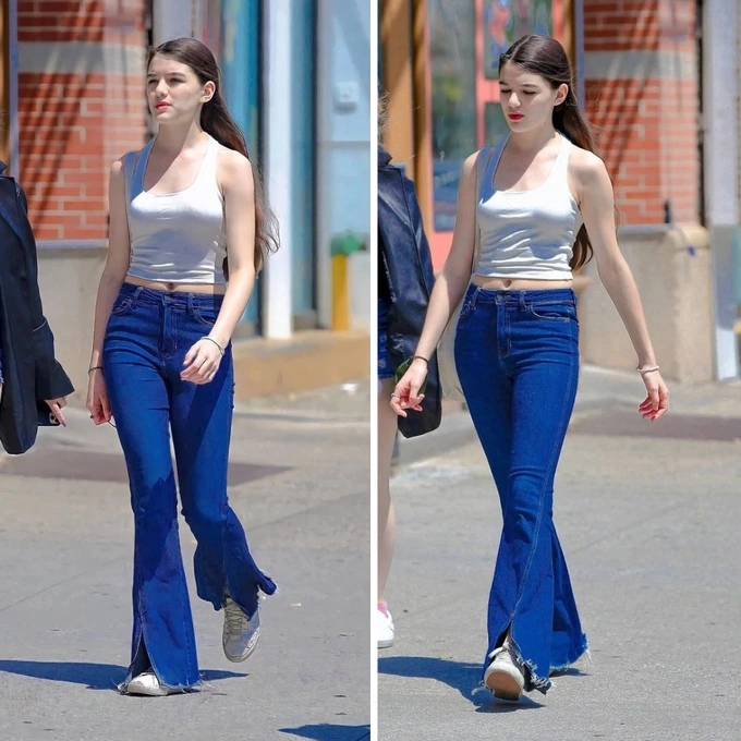 Nhìn loạt ảnh street style của Suri, netizen không sốc visual mới là lạ!-2