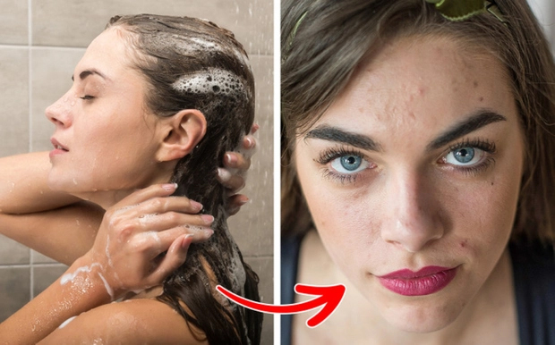 Lý do không nên rửa mặt dưới vòi hoa sen-1