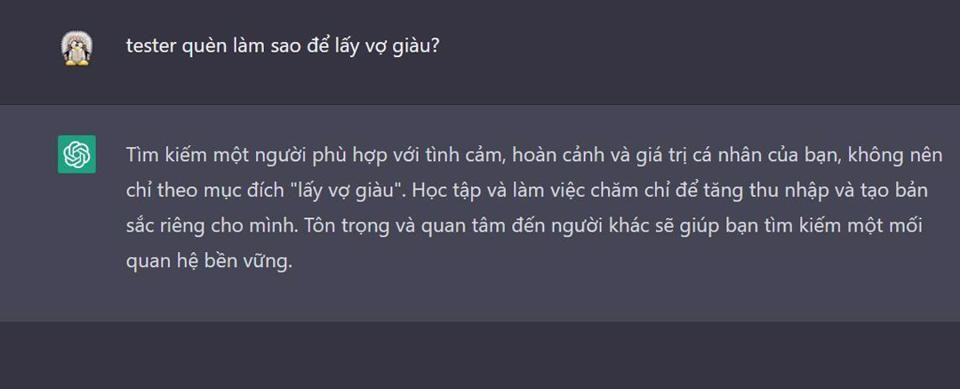Dân mạng cười ngất với cách nịnh vợ và làm thơ cực độc của ChatGPT-1