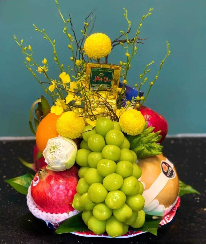 Những mâm quả cúng Rằm tháng Giêng đắt đỏ-2