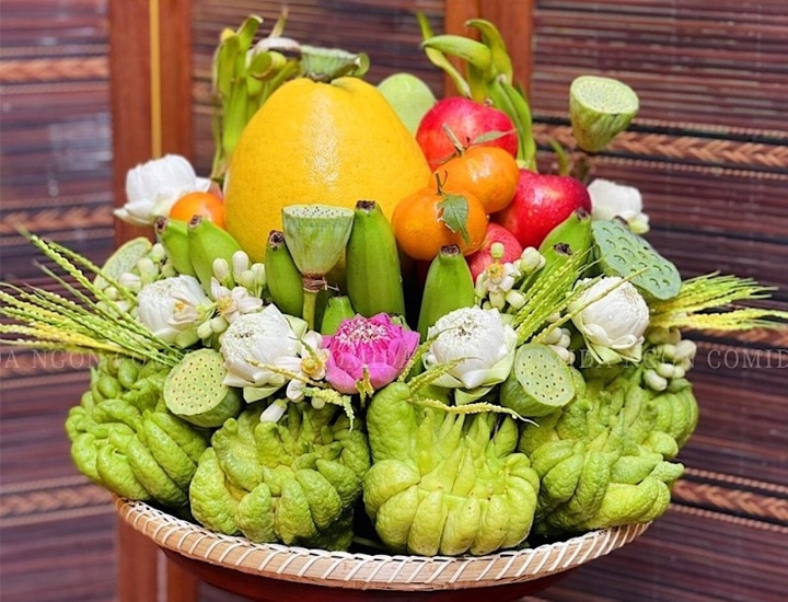 Những mâm quả cúng Rằm tháng Giêng đắt đỏ-3