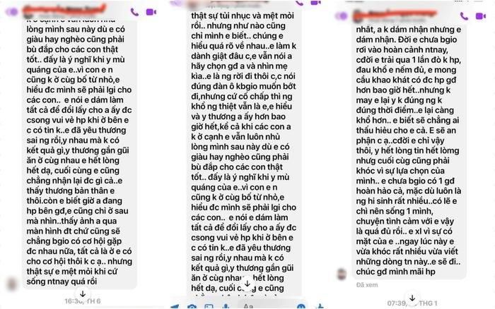 Vụ lòng xào dưa Bắc Giang tiểu tam nhắn cho chính thất: Em chỉ toàn nước mắt, không sung sướng gì cả-3