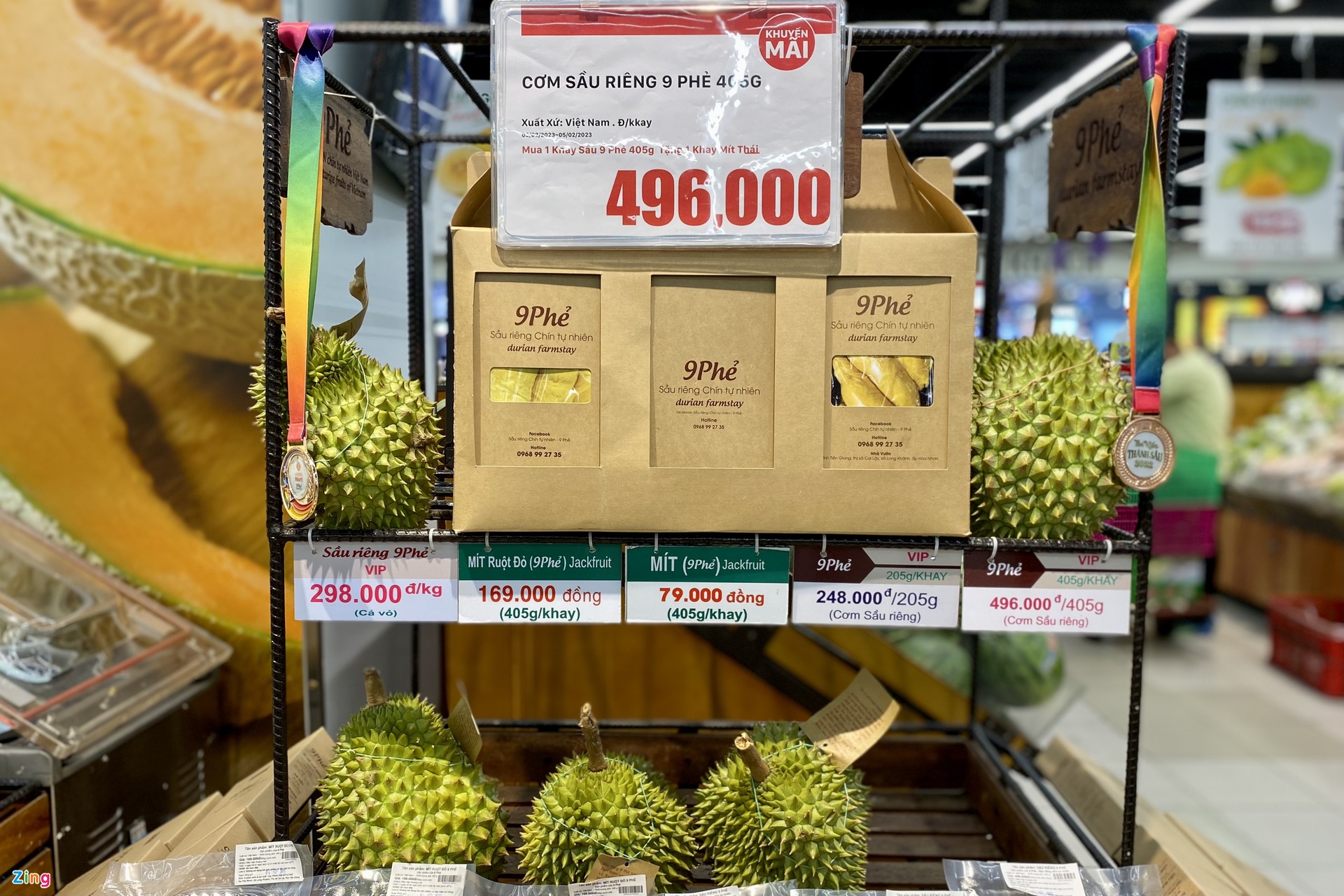 Giá thu mua sầu riêng tăng lên 220.000 đồng/kg-1