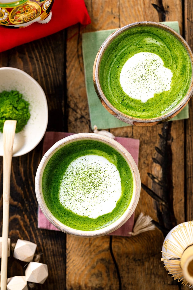 Trời lạnh pha matcha latte nóng hổi uống vừa ấm người vừa tỉnh táo-4