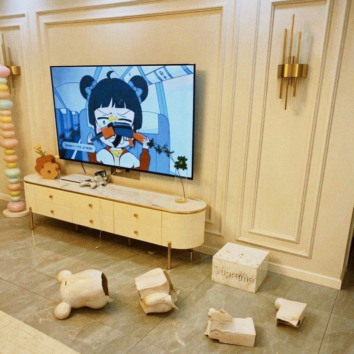 Con làm vỡ tượng trang trí đắt tiền, cách giải quyết của ông bố khiến dân mạng nể-1