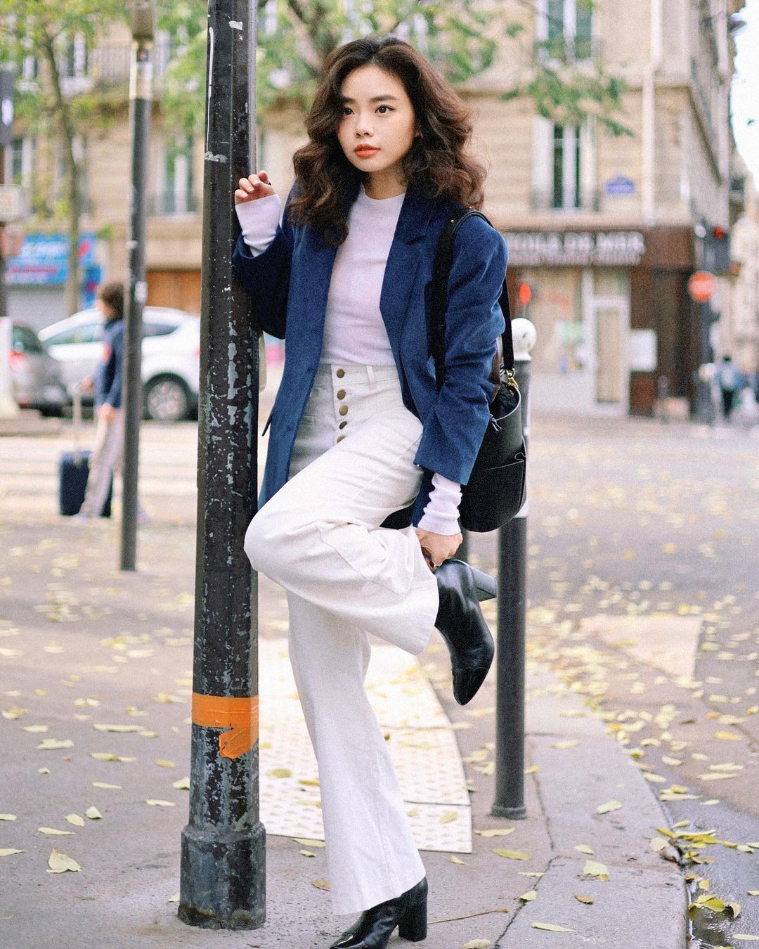 Công thức lên đồ 4 màu đơn giản mà thanh lịch của nàng blogger-2