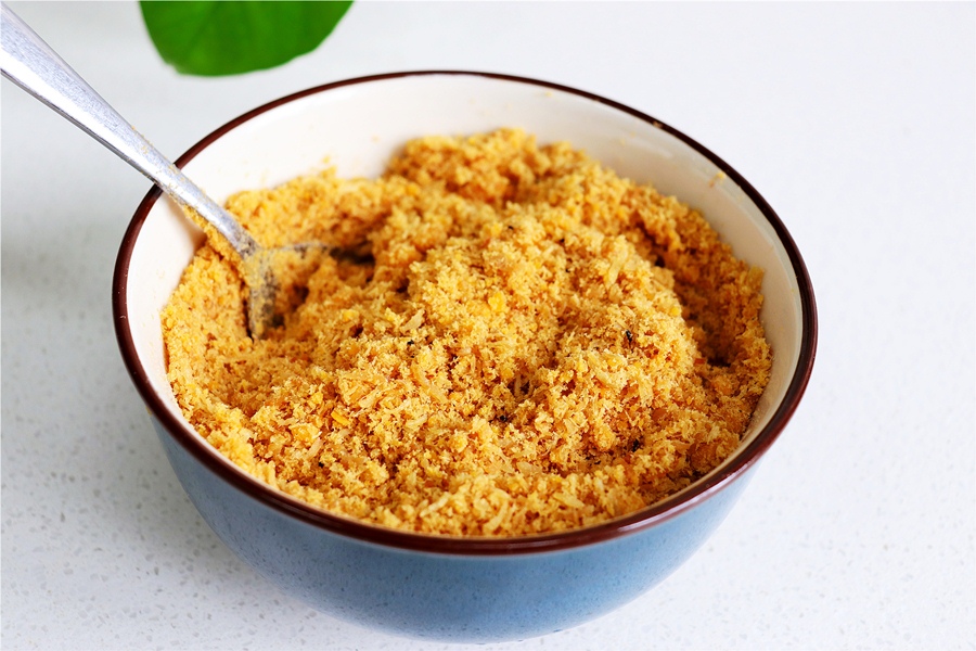 Cách làm bánh nếp chà bông trứng muối dẻo mềm thơm nức-3