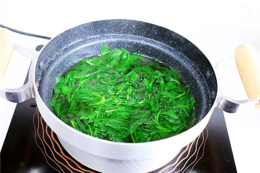 Cách làm bánh nếp chà bông trứng muối dẻo mềm thơm nức-5