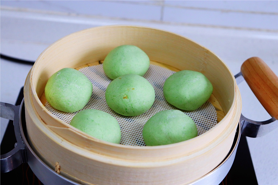 Cách làm bánh nếp chà bông trứng muối dẻo mềm thơm nức-8