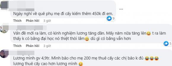 Lương 7 triệu sau 4 năm Đại học, cô gái buồn rũ rượi khi mẹ mướn người cấy thuê 450 nghìn/ngày-3