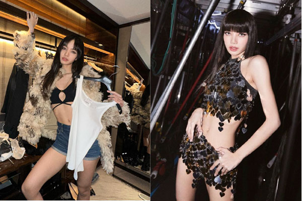 BLACKPINK nhiều lần hớ hênh vì trang phục diễn kiệm vải-12