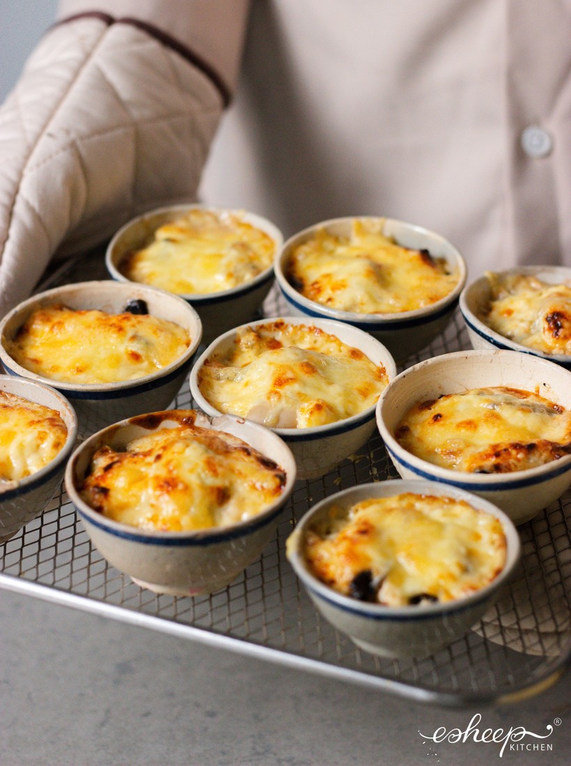 Cách làm hàu nướng phô mai thơm ngậy bằng nồi chiên không dầu-10