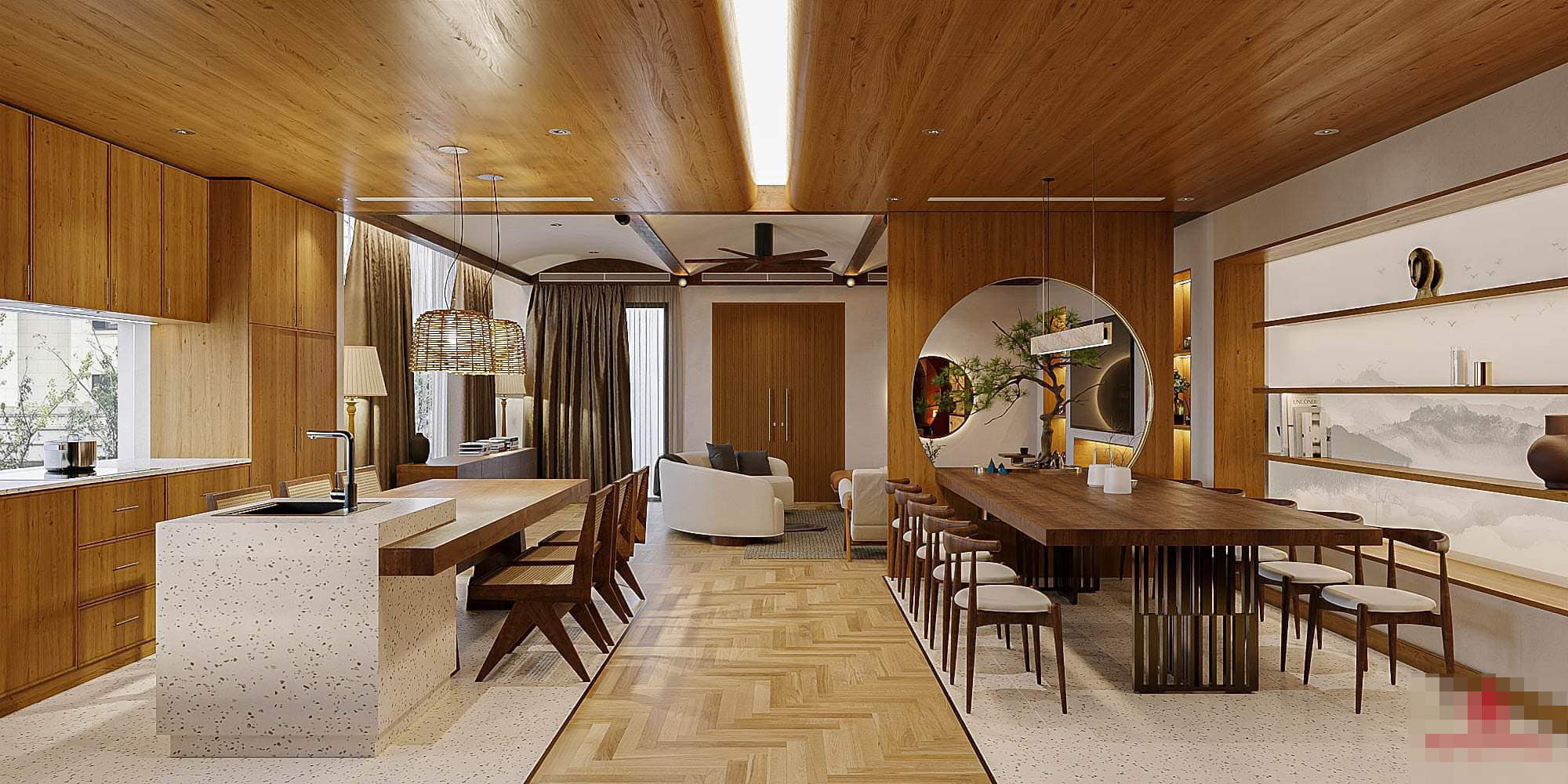 Nhà ống độc đáo với ngoại cảnh mô phỏng tàu vũ trụ-3