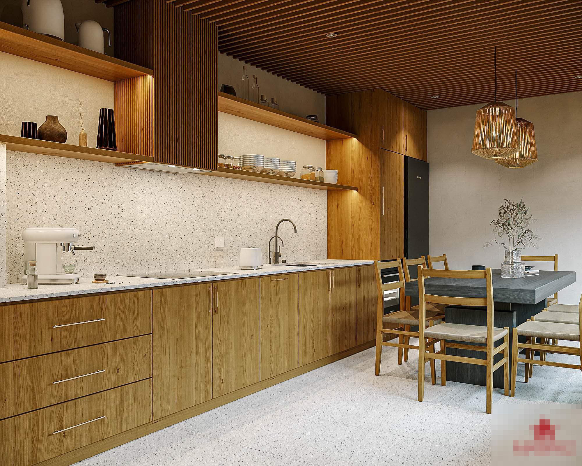 Nhà ống độc đáo với ngoại cảnh mô phỏng tàu vũ trụ-5