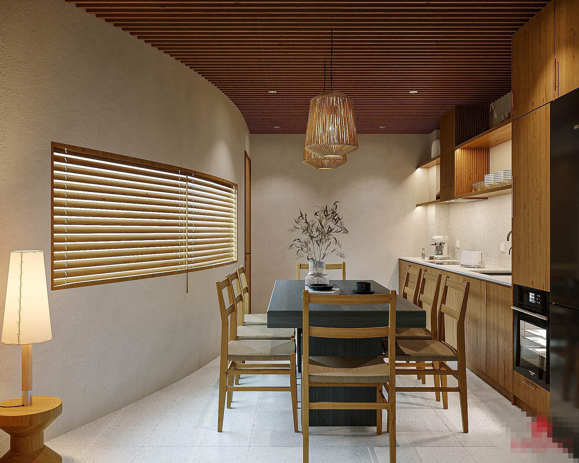 Nhà ống độc đáo với ngoại cảnh mô phỏng tàu vũ trụ-6