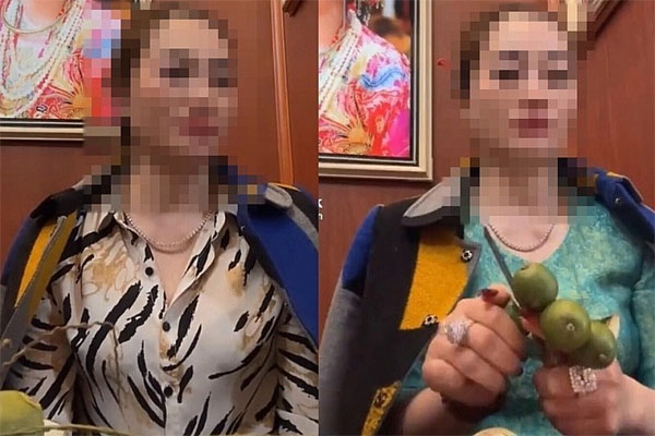 Khách xách lễ ra về khi cô đồng đúng nhận sai cãi bị công an mời lên làm việc-1