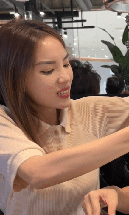 Kỳ Duyên - Minh Triệu cùng nhau đi ăn uống, nàng Hậu có hành động troll nửa kia cực hài-3