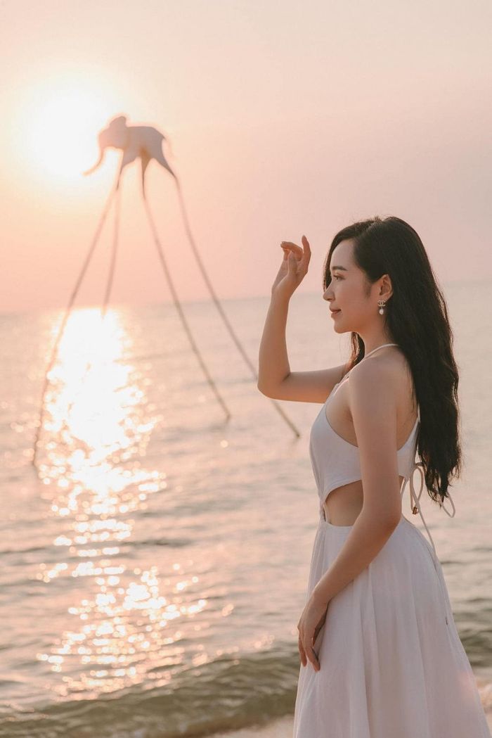 Vẻ gợi cảm của Kim Oanh  nữ chính phim Dưới bóng cây hạnh phúc-9