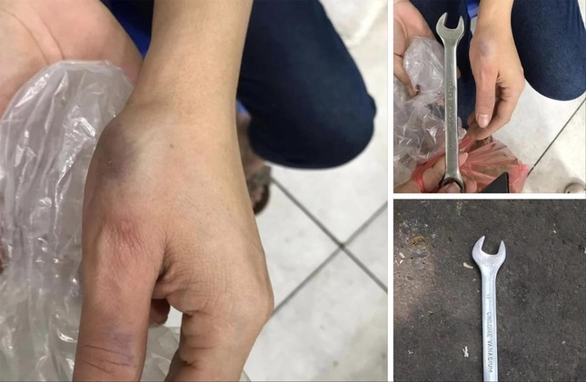 Liên tiếp chậu cây, dao, cờ lê, máy khoan rơi từ chung cư cao tầng tại Hà Nội-2