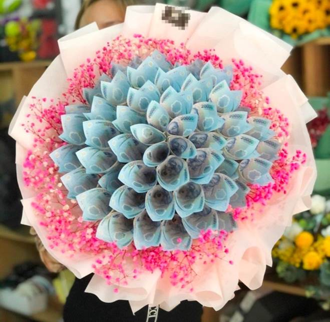 Những bó hoa Valentine siêu độc lạ: Không chỉ ăn được mà còn tiêu được-9