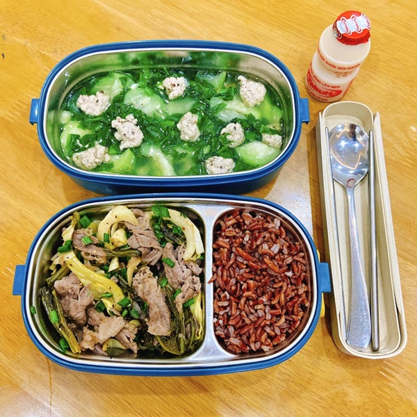 Gái đảm nấu cơm hộp mang đi ăn trưa, cả tháng không trùng món, vừa tiết kiệm lại đầy đủ dinh dưỡng-5