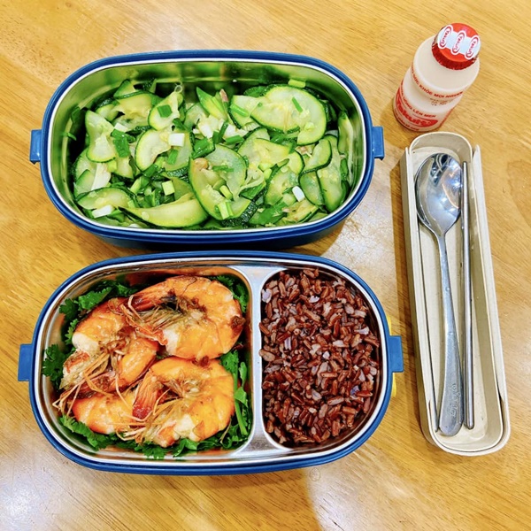 Gái đảm nấu cơm hộp mang&nbsp;đi ăn trưa, cả tháng không trùng món, vừa tiết kiệm lại đầy đủ dinh dưỡng-10