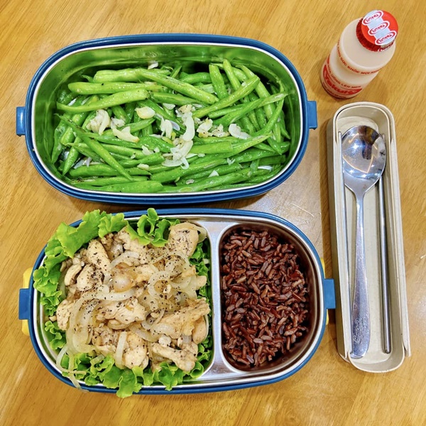 Gái đảm nấu cơm hộp mang&nbsp;đi ăn trưa, cả tháng không trùng món, vừa tiết kiệm lại đầy đủ dinh dưỡng-11