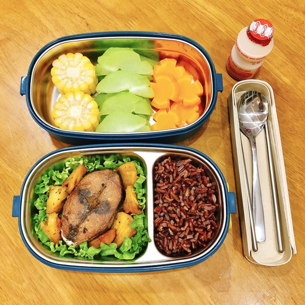 Gái đảm nấu cơm hộp mang đi ăn trưa, cả tháng không trùng món, vừa tiết kiệm lại đầy đủ dinh dưỡng-12