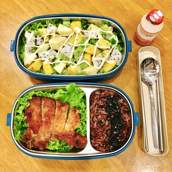 Gái đảm nấu cơm hộp mang đi ăn trưa, cả tháng không trùng món, vừa tiết kiệm lại đầy đủ dinh dưỡng-17