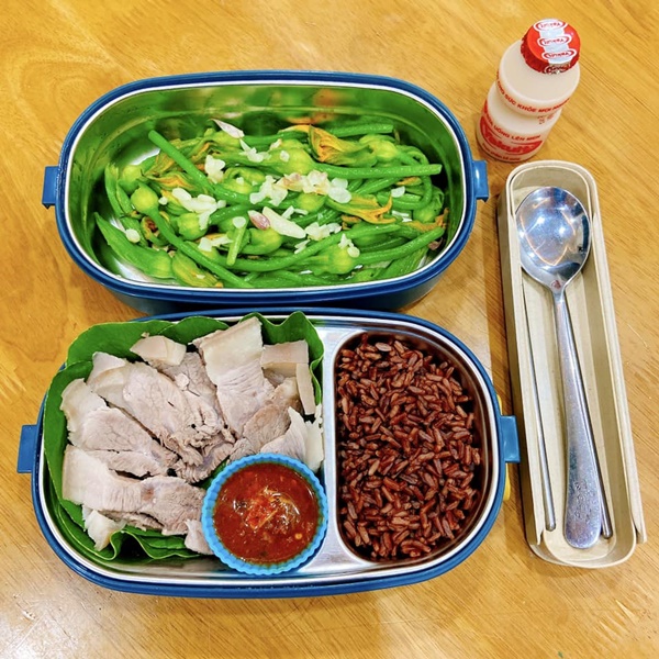 Gái đảm nấu cơm hộp mang&nbsp;đi ăn trưa, cả tháng không trùng món, vừa tiết kiệm lại đầy đủ dinh dưỡng-18